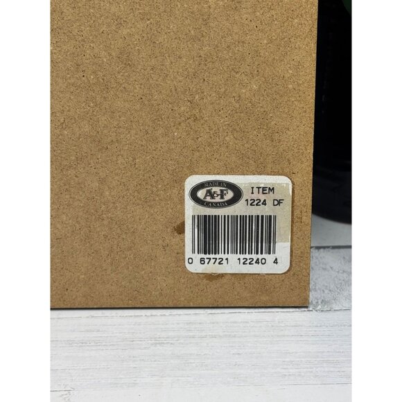 Vintage 1970's Made In Canada Thermometer w/Raised Metal Deer On Wooden Plaque - Picture 6 of 6